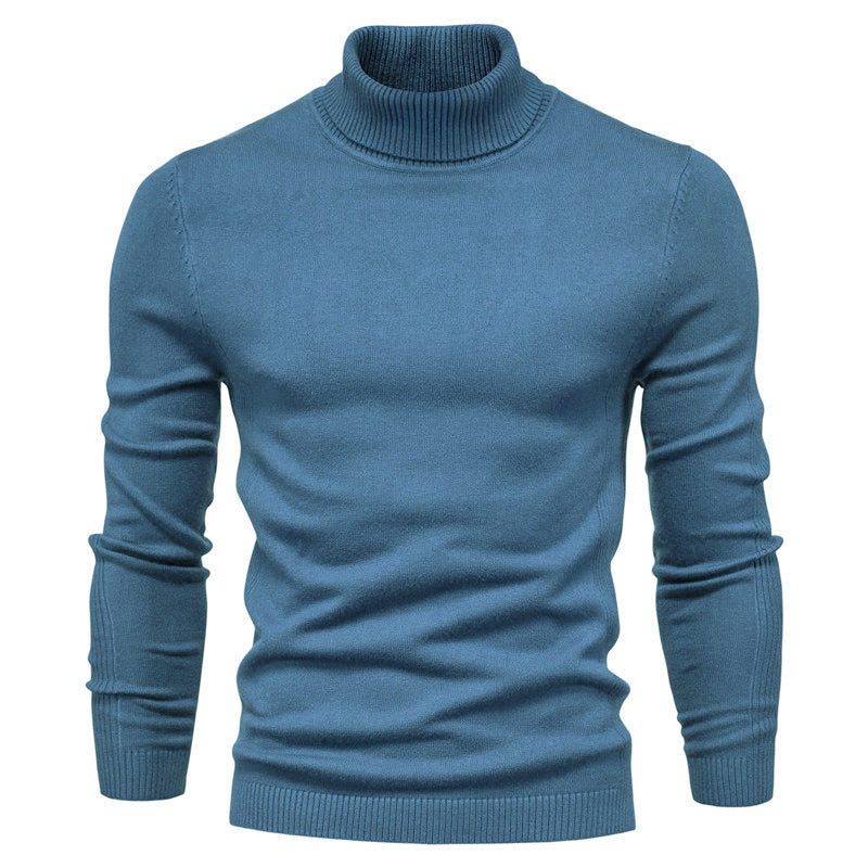 Rolegur - Herren Slim Turtleneck Pullover