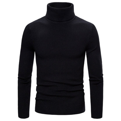 Alkit - Herren-Pullover mit Rollkragen und Rippentextur