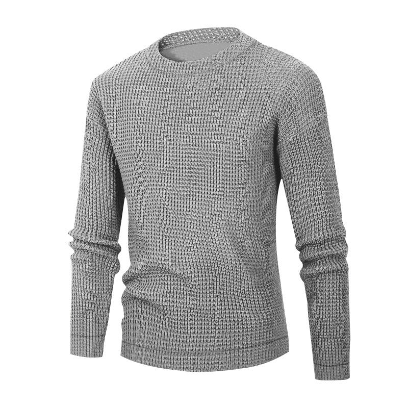 Sonaro - Herren Waffelstrick Pullover