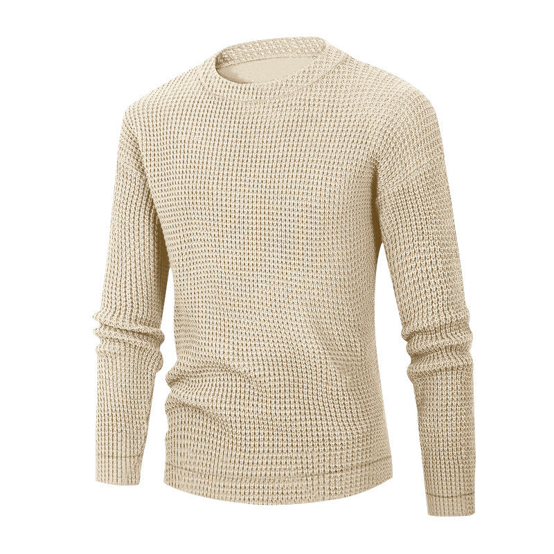 Sonaro - Herren Waffelstrick Pullover