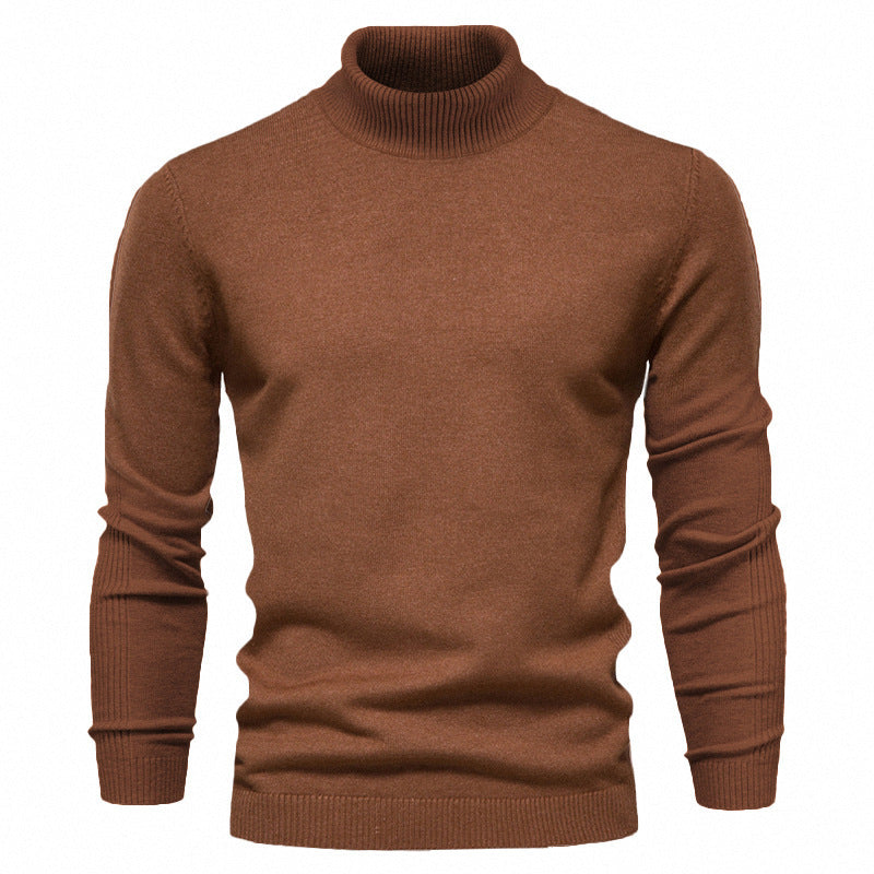 Rolegur - Herren Slim Turtleneck Pullover