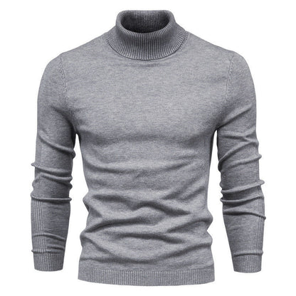 Rolegur - Herren Slim Turtleneck Pullover