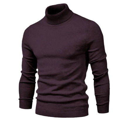 Rolegur - Herren Slim Turtleneck Pullover