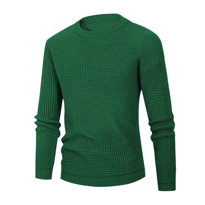 Sonaro - Herren Waffelstrick Pullover