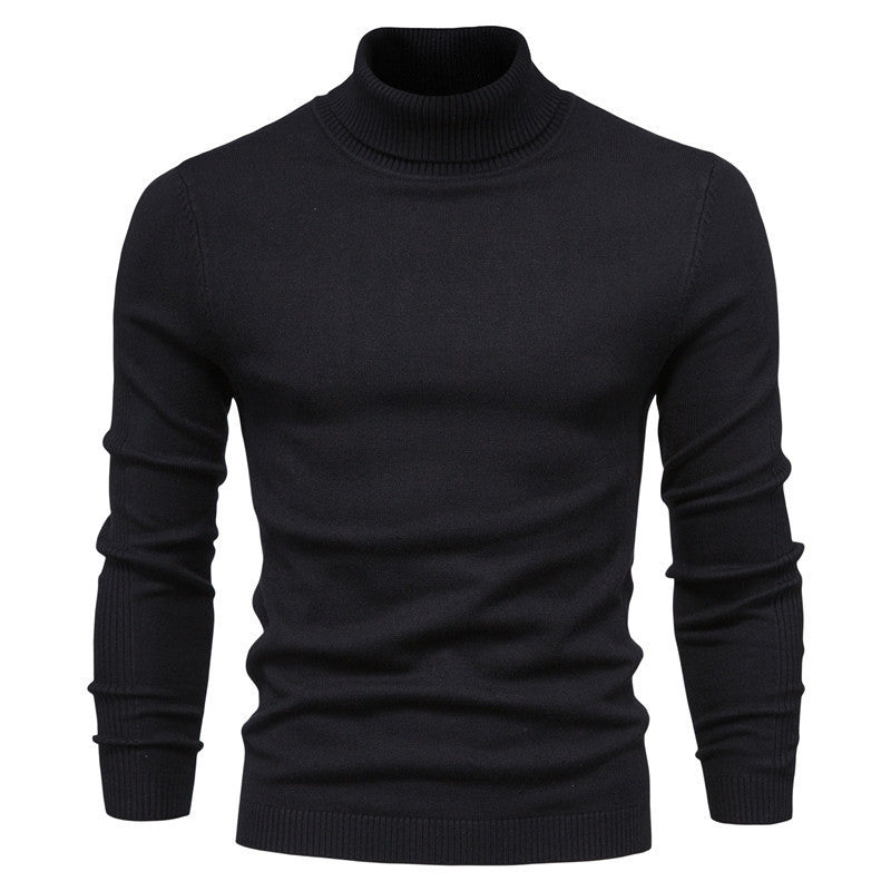 Rolegur - Herren Slim Turtleneck Pullover