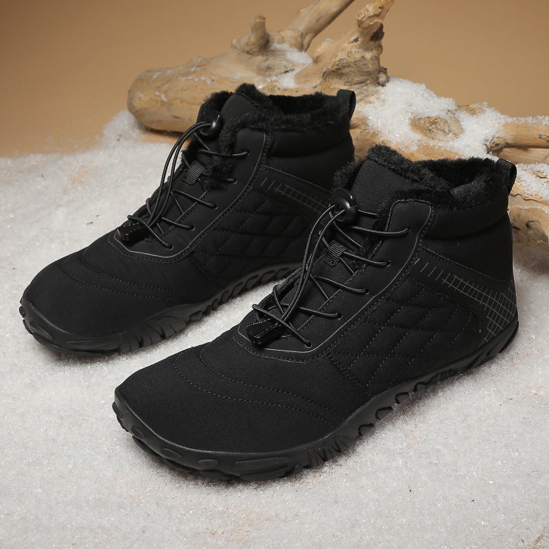 Lak - Winter Baumwollschuhe mit Samtverdickung