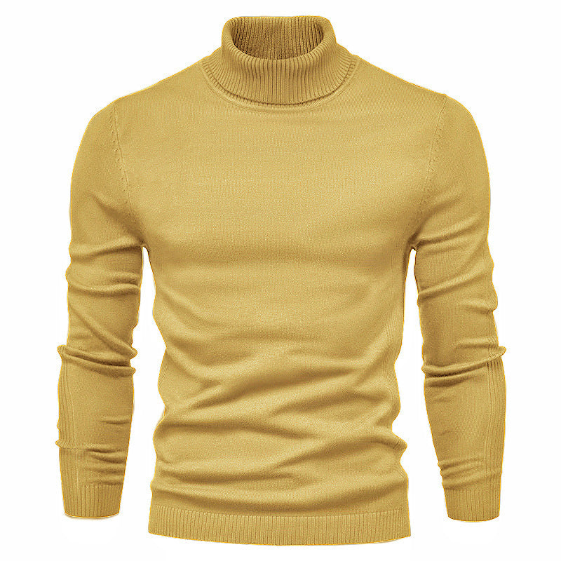 Rolegur - Herren Slim Turtleneck Pullover