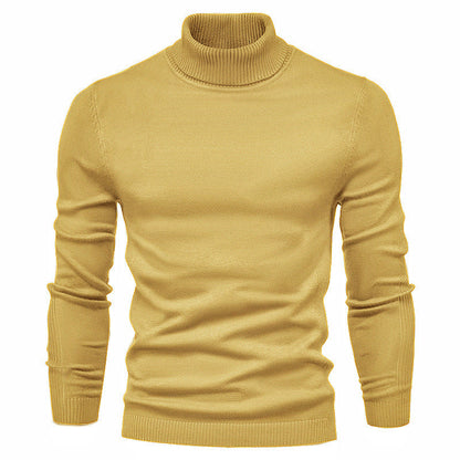 Rolegur - Herren Slim Turtleneck Pullover