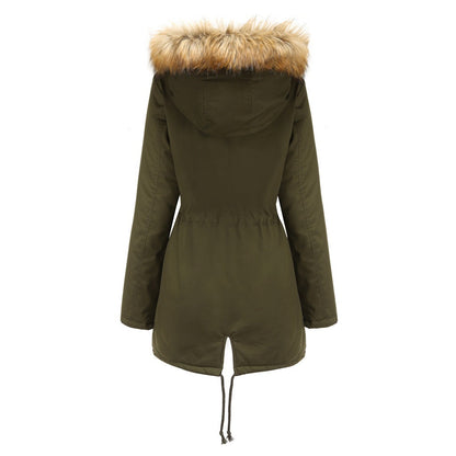 Whize - Damen Winterparka mit Teddyfutter