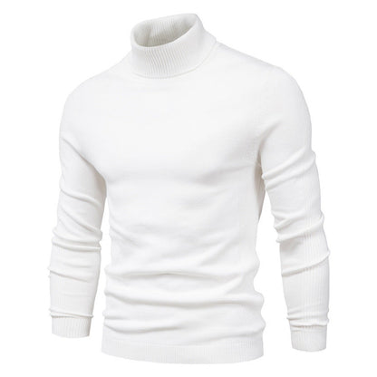 Rolegur - Herren Slim Turtleneck Pullover