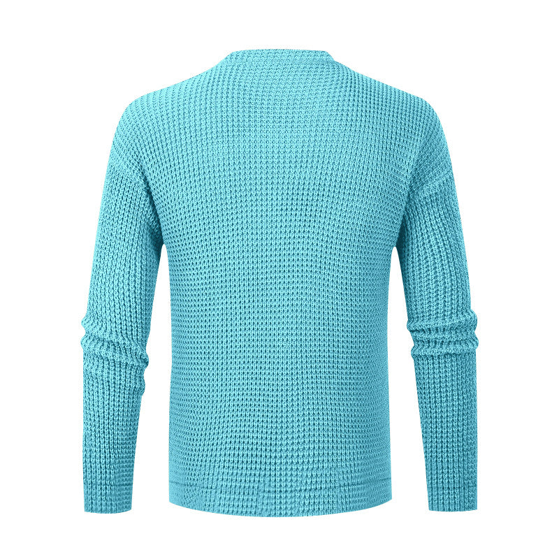 Sonaro - Herren Waffelstrick Pullover